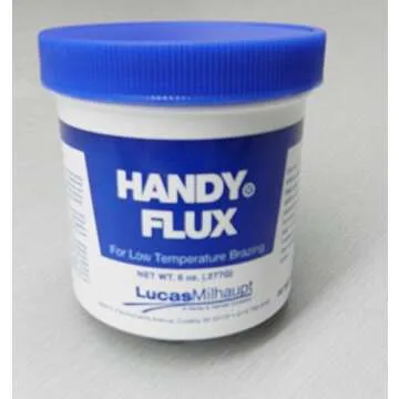 HANDY FLUX PASTE 8 OZ JAR FOR SOLDERING BRAZING JEWELRY MAKING REPAIR SILVER (E 12)