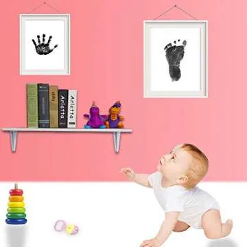 Non-Toxic Ink Pad for Baby Footprint & Handprint Keepsakes