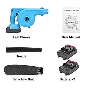 Timstono Cordless 2-in-1 Leaf Blower & Vacuum