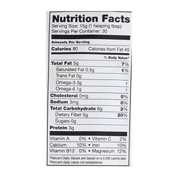 Sunfood Superfoods Chia Seeds - Raw, Organic, Whole - Omega Rich & Heart Healthy Keto Super-Seed - G...