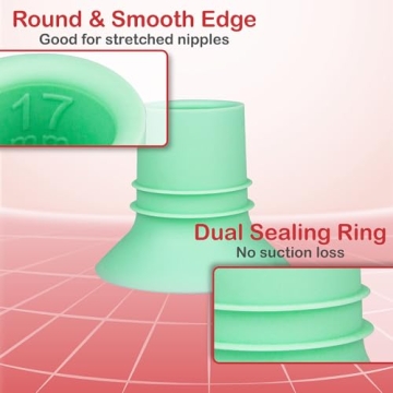 NENESUPPLY Silicone Flange Inserts for Elvie Pumps
