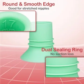 NENESUPPLY Silicone Flange Inserts for Elvie Pumps