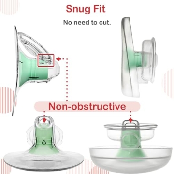 NENESUPPLY Silicone Flange Inserts for Elvie Pumps