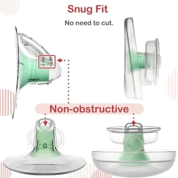 NENESUPPLY Silicone Flange Inserts for Elvie Pumps
