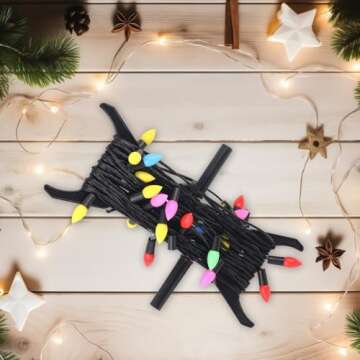 8PC Christmas Lights Storage Holder Set for Easy Organization