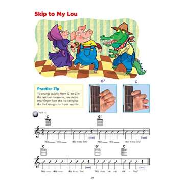 Alfred's Kid's Guitar Course 1: The Easiest Guitar Method Ever!, Book & Online Audio