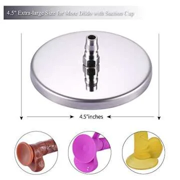 Hismith Suction Cup Adapter for Premium Sex Machine