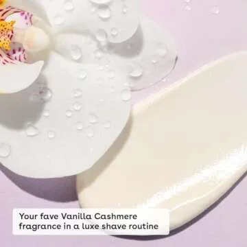 eos Cashmere Skin Collection Post-Shave Smooth Body Cream- Vanilla Cashmere Scented, 72-Hour Hydration, 7 fl oz