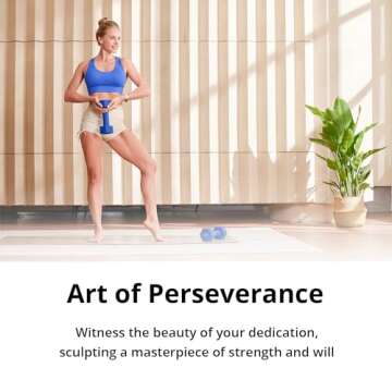 Portzon Set of 2 Neoprene Dumbbell, Free Weights of 1-15 LB, Anti-Slip, Anti-roll, Hex Shape