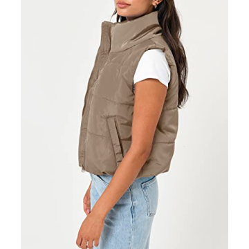Shop Trendy Queen Puffer Vest for Warm Winter Style