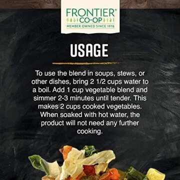 Frontier Co-op Hearty Vegetable Herb Blend for Stew, 1lb, Kosher - Mixed Dried Vegetables For Soup, Stir Fry, Ramen with Onion, Carrots, Peas, Corn, Potatoes and Parsley