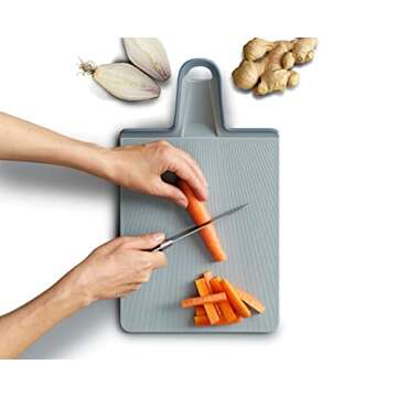 Joseph Joseph Chop2Pot Plus Folding Cutting Board (Regular) - Pale Blue Medium