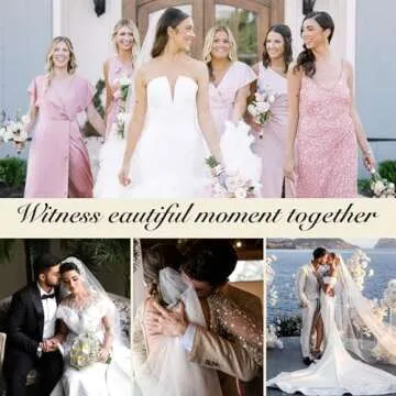 YAEISM Short Wedding Veil Bridal Bow Veil White Pearl Tulle Hair Clip Bachelorette Party Hair Bows Veil Bridesmaid Bride Costume Hair Accessories for Women and Girls