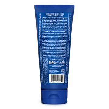 Dr. Bronner's Organic Shaving Soap for Sensitive Skin 7oz