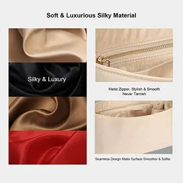 Silk Purse Organizer Insert for Handbags - 6 Sizes Available