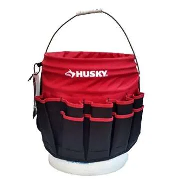 Husky Bucket Jockey 30 Pocket Tool Organizer for All