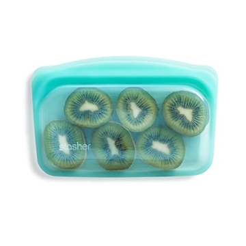 Stasher Platinum Silicone Food Grade Reusable Storage Bag – Eco-Friendly Solution for Cooking & St...