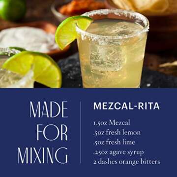 MONDAY Zero Alcohol Mezcal – An Award Winning Non-Alcoholic Spirit with Zero Carbs, No Sugar, 0 Ca...