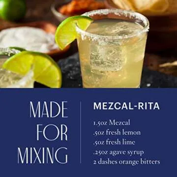 MONDAY Zero Alcohol Mezcal – An Award Winning Non-Alcoholic Spirit with Zero Carbs, No Sugar, 0 Ca...