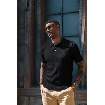 Stylish PJ PAUL JONES Knit Polo - Casual and Breathable