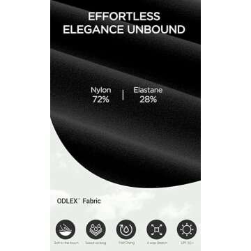 ODODOS Women's Cross Waist Flare Yoga Pants with Hidden Pocket, Sports Bootleg Athletic Bootcut Workout Pants -Inseam 31", Black, Small