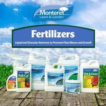 Monterey Fish & Guano Liquid Plant Fertilizer for Transplants and Flowers, Quart Concentrate