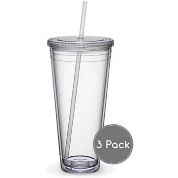 Maars® 32 oz. Double Wall Acrylic Travel Tumblers 3 Pack