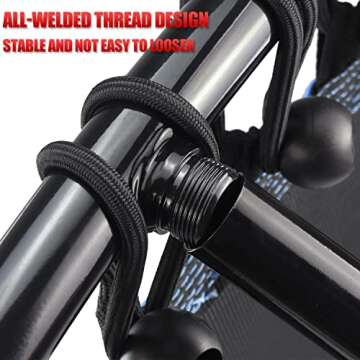 NEWAN 48'' Mini Trampoline for Indoor Fitness Fun