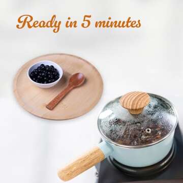 WuFuYuan Boba Tapioca Pearls, Black Sugar Flavor, Ready to Cook in 5 Minutes or Microwave in 3 Minutes, 8.8 oz. (Single Pack)