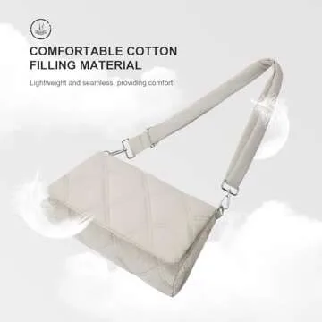 Telena Crossbody Purse - Lightweight Travel Bag for Women