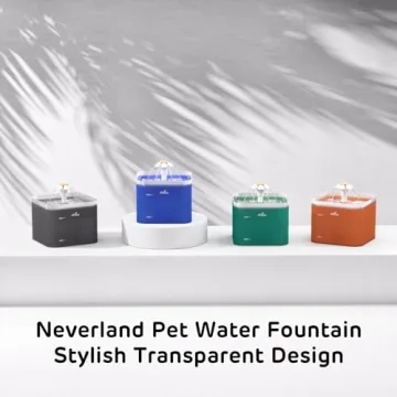 iPettie Neverland Cat Water Fountain with LED Light