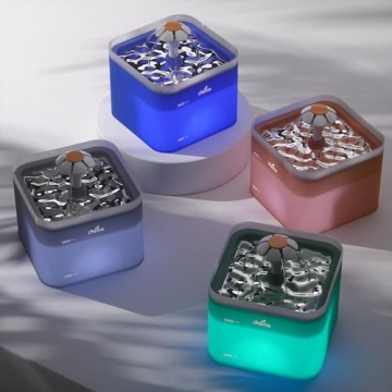 iPettie Neverland Cat Water Fountain with LED Light