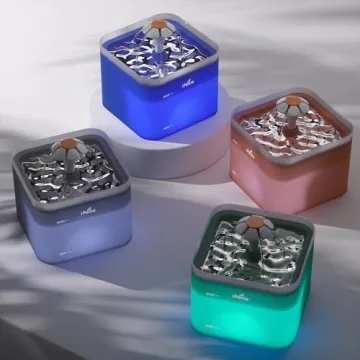 iPettie Neverland Cat Water Fountain with LED Light