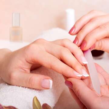 Karma Organic deep Nutrition Nail Strengthener for Thin Nails and Growth, Nail Ridge Filler Base Coat Polish, Nail Hardener Polish for Damaged Nails - Non-Toxic, Vegan, and Cruelty-Free (0.43 FL oz)