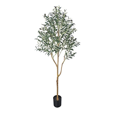 Phimos Tall Artificial Olive Tree for Home Decor