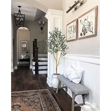 Phimos Tall Artificial Olive Tree for Home Decor