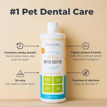 Oxyfresh Pet Dental Care Solution Water Additive
