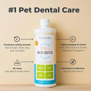 Oxyfresh Pet Dental Care Solution Water Additive