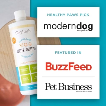 Oxyfresh Pet Dental Care Solution Water Additive