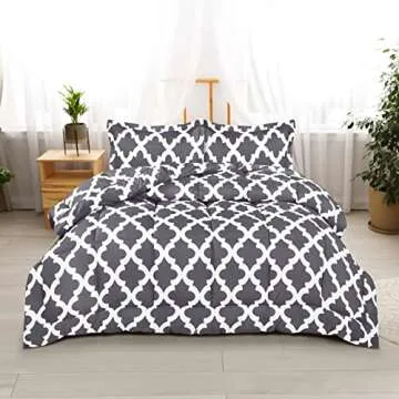 Utopia Bedding King Comforter Set - Soft and Stylish