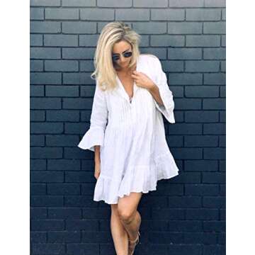 BUTTZO Women's Beachwear Bikini Swimwear Beach Club Sexy, Lace, Size One Size