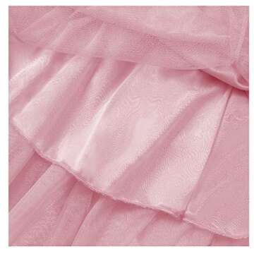 Chic Girstunm Tulle Skirt for Women with Elastic Waist