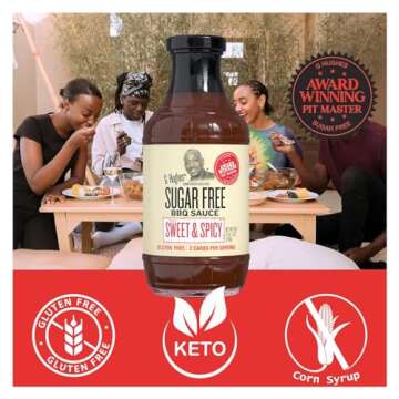 G Hughs Sweet and Spicy BBQ Sauce 18oz