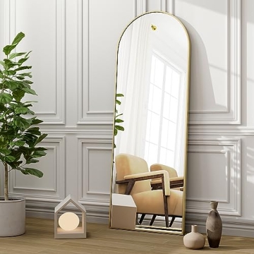 Elevate Your Space with HARRITPURE Arched Full Length Mirror