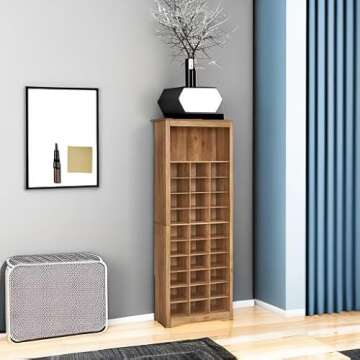 VASAGLE Shoe Storage Cabinet, 10-Tier Shoe Rack Organizer