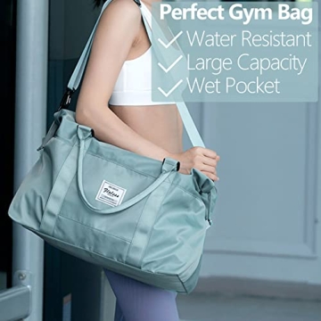 Stylish Waterproof Carry On Bag for Women with Wet Pocket