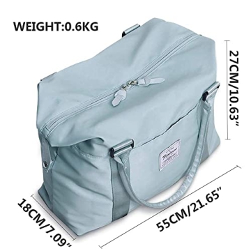 Stylish Waterproof Carry On Bag for Women with Wet Pocket