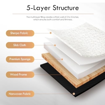 Flouki Storage Ottoman Off-White, Soft & Stylish Design