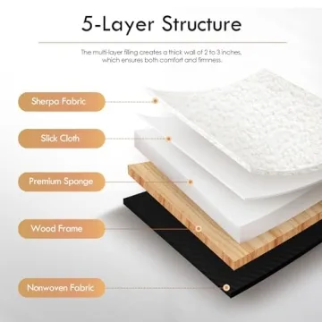 Flouki Storage Ottoman Off-White, Soft & Stylish Design