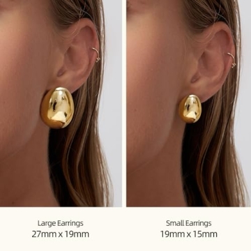 Trendy Risamil Gold Earrings Set for Women - Stylish Jewelry